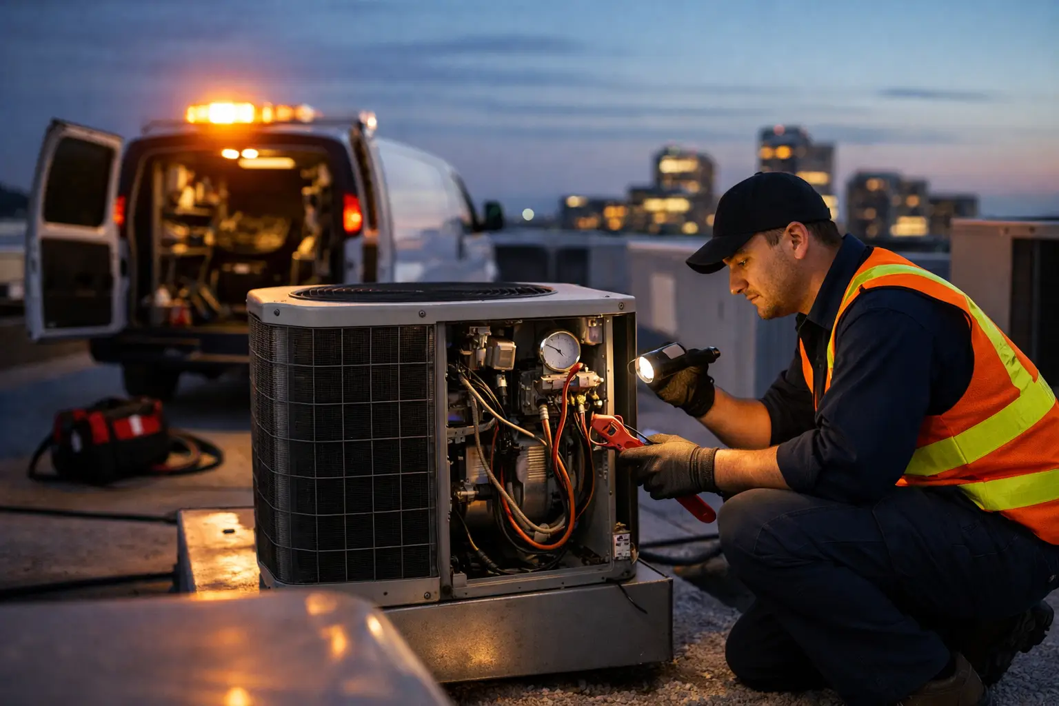 Emergency Commercial HVAC Service When It Counts