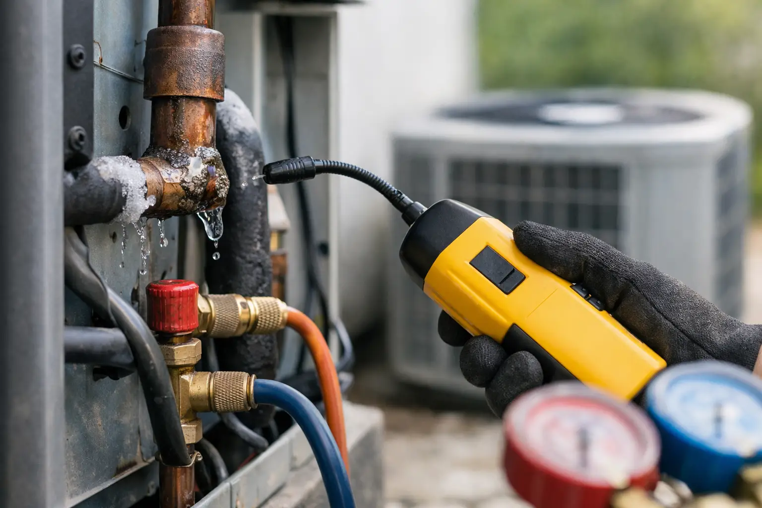 What Causes Refrigerant Leaks in AC Systems?